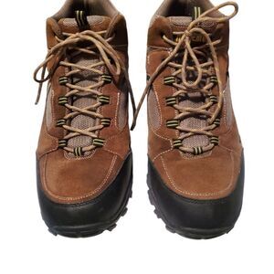 Mt Emey Men's Brown Leather HikingShoes Boots 9703-2L Size 14E